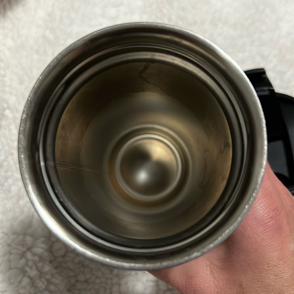 Starbucks stainless steel tumbler 16 oz 2016 Collection bluish grey - Picture 5 of 8
